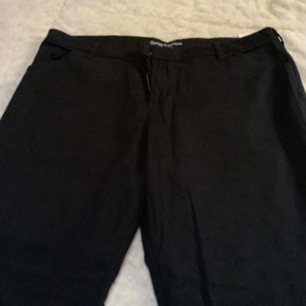 Dickie's Black Straight Leg Slacks